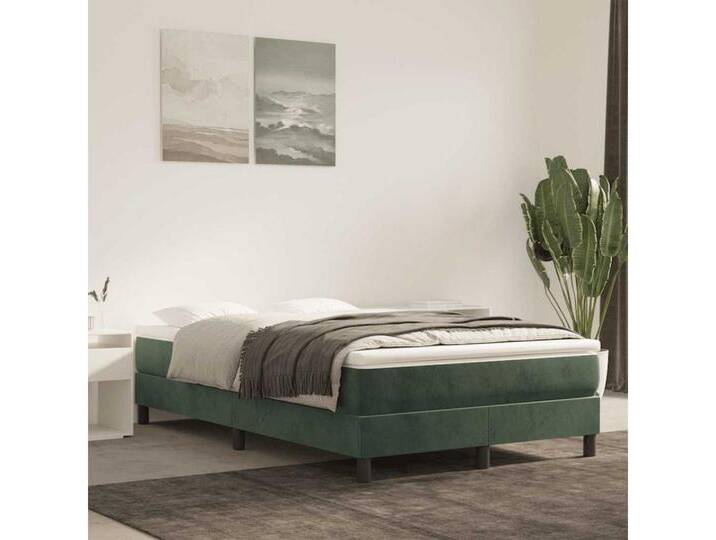 vidaXL Kaltschaummatratze, Taschenfederkernmatratze Dunkelgrün 120x220x20 cm Samt vidaXL Kaltschaummatratze, Taschenfederkernmatratze Dunkelgrün 120x220x20 cm Samt von vidaXL