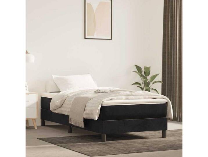 vidaXL Kaltschaummatratze, Taschenfederkernmatratze Schwarz 100x210x20 cm Samt vidaXL Kaltschaummatratze, Taschenfederkernmatratze Schwarz 100x210x20 cm Samt von vidaXL