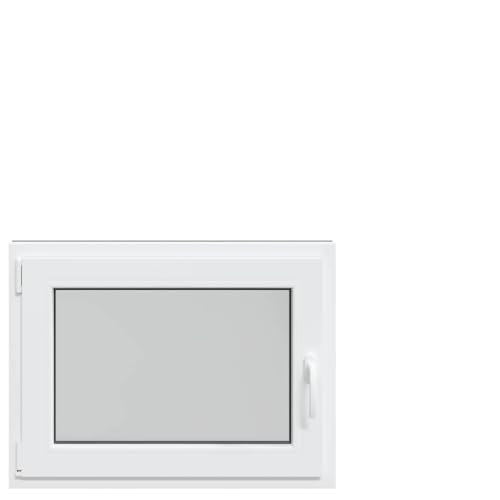 vidaXL Kellerfenster "RISOR" 80x50 cm Drehkipp DIN Links Anthrazit von vidaXL
