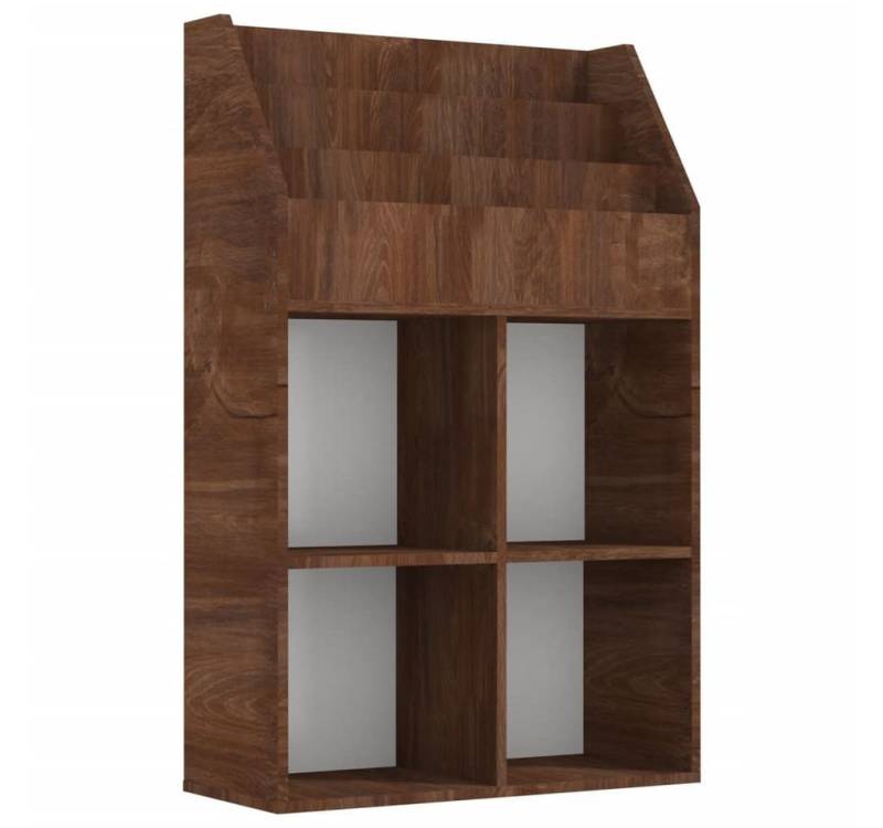 vidaXL Kinderregal Kinder-Bücherregal Braun Eichen-Optik 71x30x114cm Spanplatte Kinderzim von vidaXL