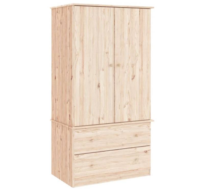 vidaXL Kleiderschrank Kleiderschrank ALTA 90x55x170 cm Massivholz Kiefer (1-St) von vidaXL