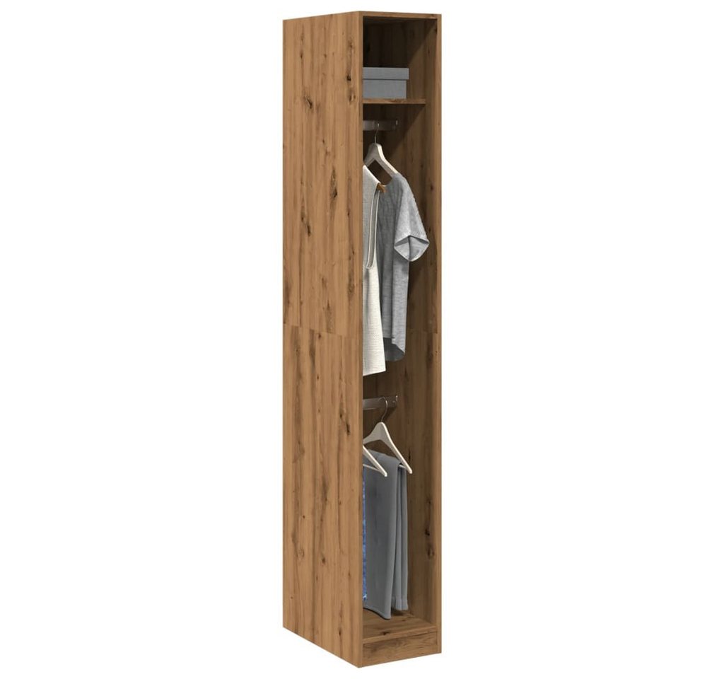 vidaXL Kleiderschrank Kleiderschrank Artisan-Eiche 30x50x200 cm Spanplatte von vidaXL