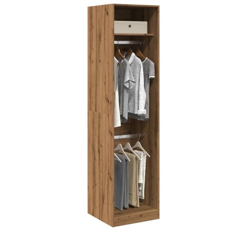 vidaXL Kleiderschrank Kleiderschrank Artisan-Eiche 50x50x200 cm Spanplatte von vidaXL