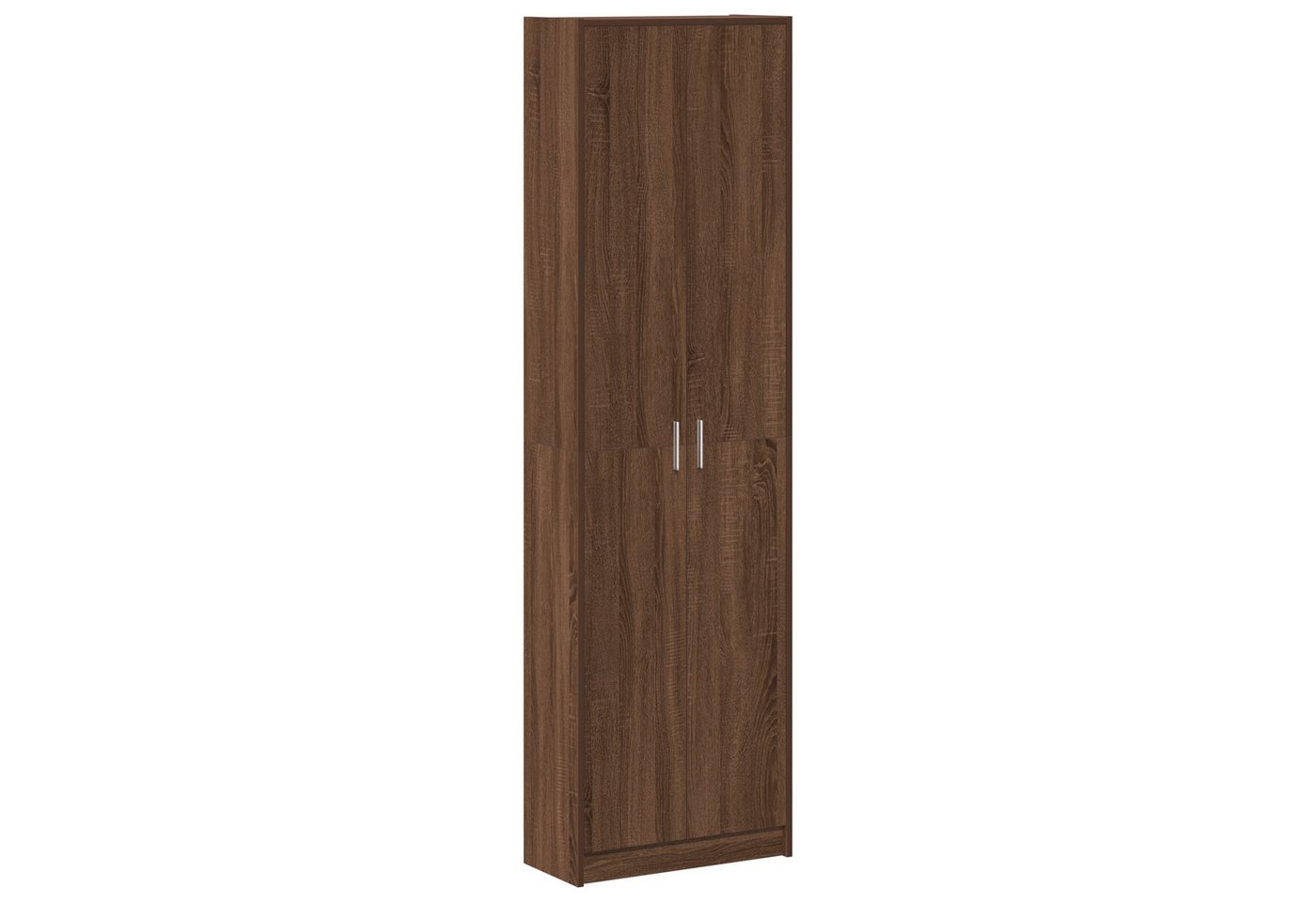 vidaXL Kleiderschrank Kleiderschrank Braune Eiche 55x25x189 cm MDF (1-St) von vidaXL