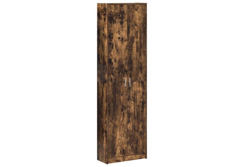 vidaXL Kleiderschrank Kleiderschrank Geräucherte Eiche 55x25x189 cm Spanplatte (1-St) von vidaXL