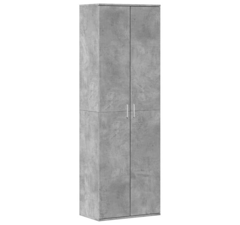 vidaXL Kleiderschrank Kleiderschrank Mehrzweckschrank Schrank Betongrau 60x35x180 cm Spanpla von vidaXL