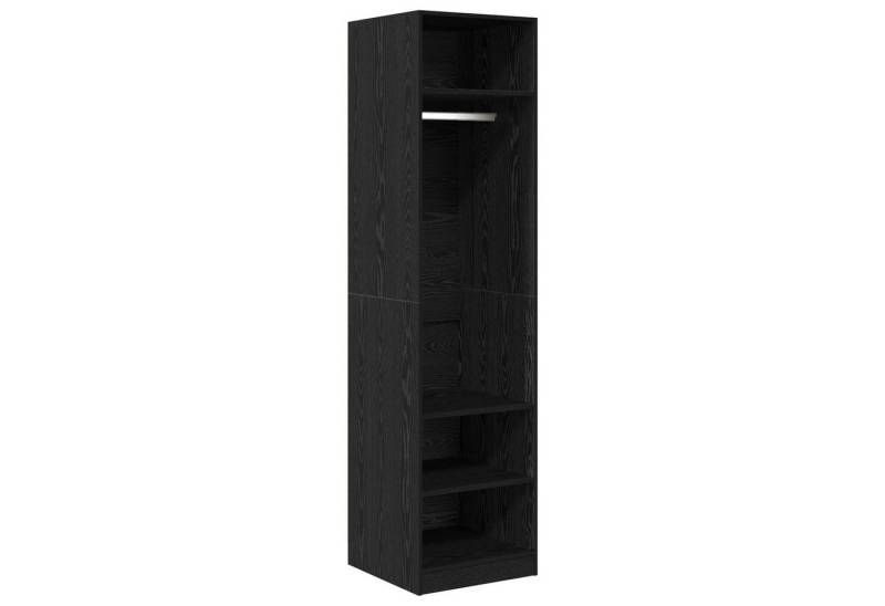 vidaXL Kleiderschrank Kleiderschrank Schwarze Eiche 50 x 50 x 200 cm Holzwerkstoff (1-St) von vidaXL