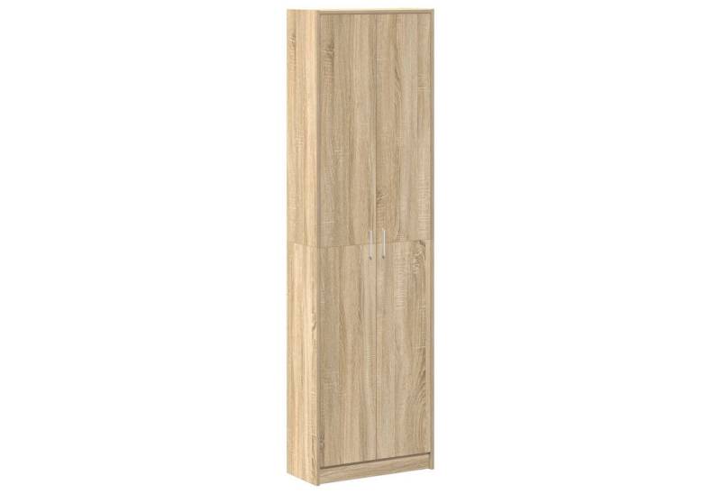 vidaXL Kleiderschrank Kleiderschrank Sonoma Eiche 55x25x189 cm Möbelholz (1-St) von vidaXL