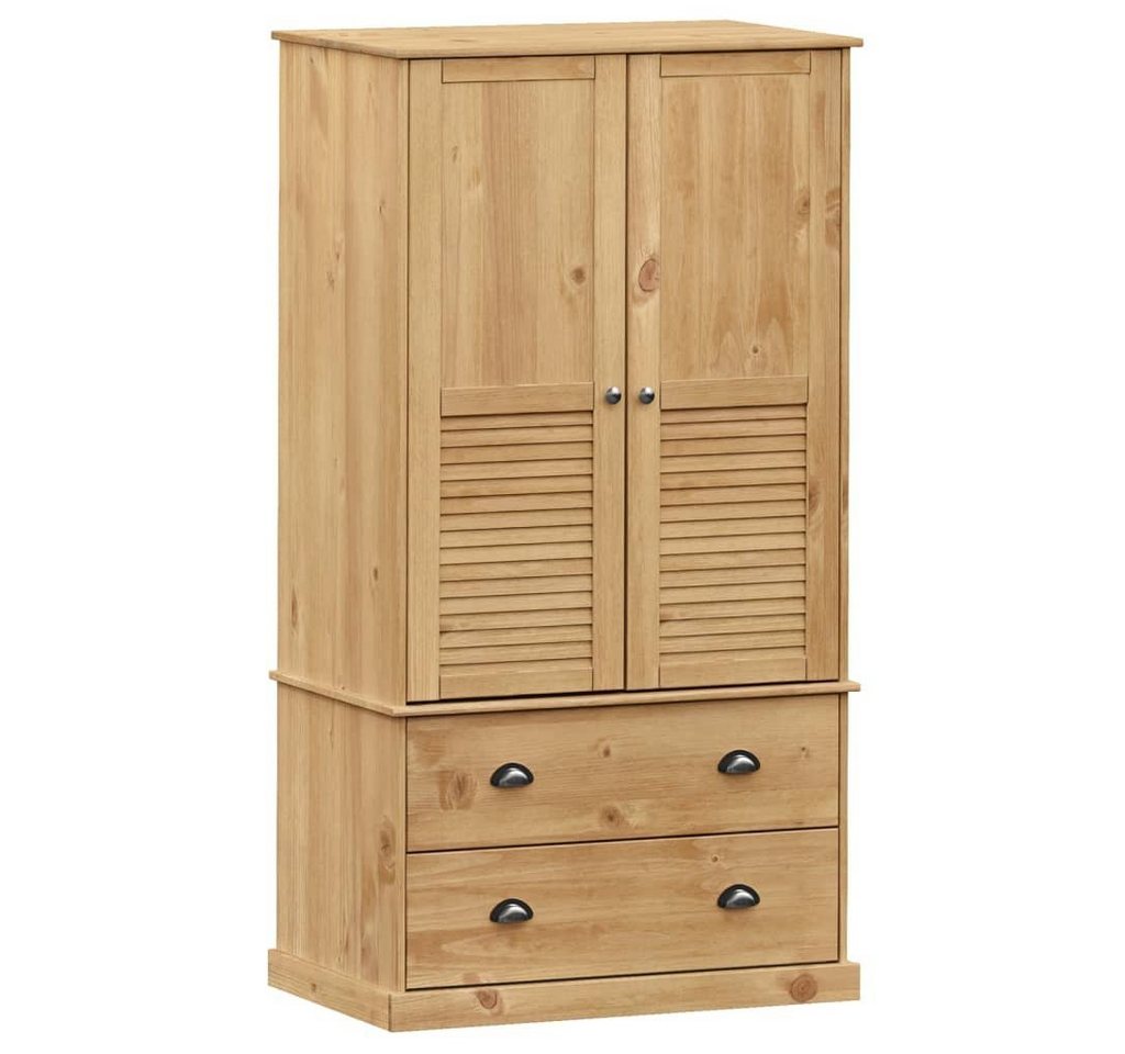 vidaXL Kleiderschrank Kleiderschrank VIGO 90x55x176 cm Massivholz Kiefer von vidaXL