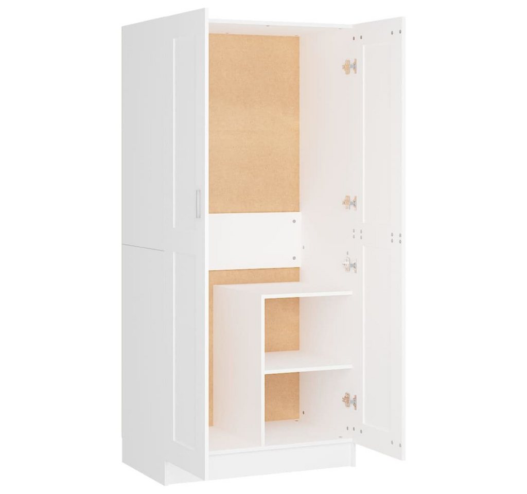 vidaXL Kleiderschrank Kleiderschrank Weiß 82,5x51,5x180 cm Spanplatte von vidaXL