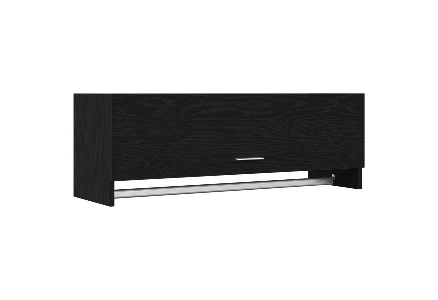 vidaXL Kleiderschrank Kleiderschrank schwarz Eiche 100 x 32,5 x 35 cm Holzwerkstoff (1-St) von vidaXL