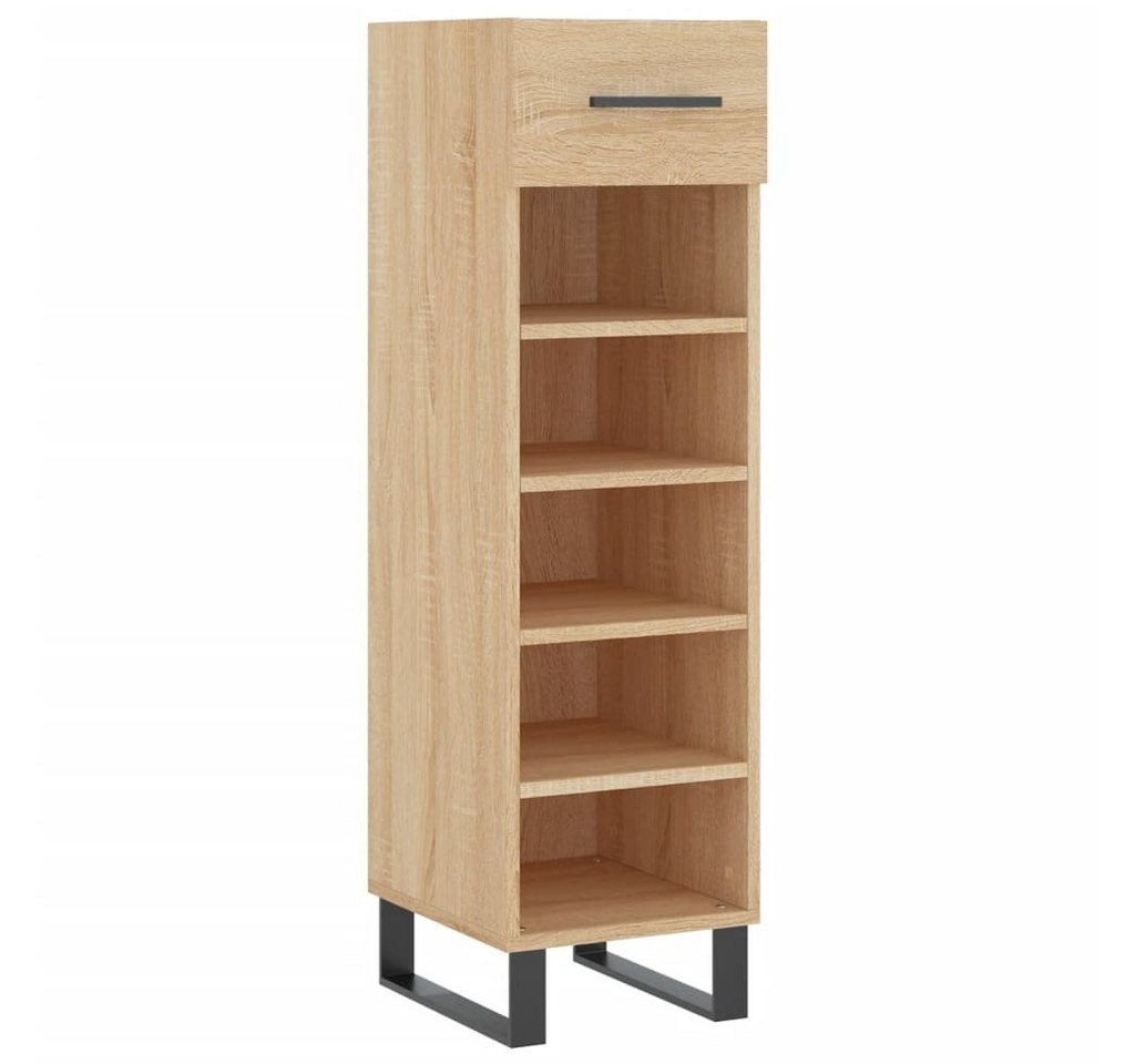 vidaXL Kleiderschrank Schuhschrank Sonoma-Eiche 30x35x105 cm Holzwerkstoff (1-St) von vidaXL