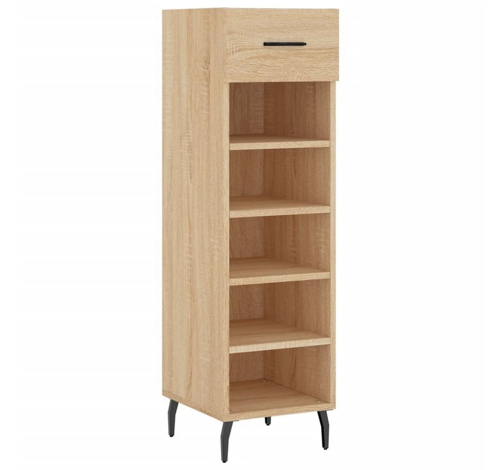 vidaXL Kleiderschrank Schuhschrank Sonoma-Eiche 30x35x105 cm Holzwerkstoff (1-St) von vidaXL