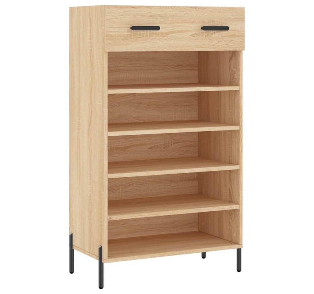 vidaXL Kleiderschrank Schuhschrank Sonoma-Eiche 60x35x105 cm Holzwerkstoff (1-St) von vidaXL