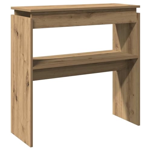 vidaXL Konsolentisch Artisan-Eiche 80x30x80 cm Holzwerkstoff, Sofatisch, Dielentisch, Wohnzimmertisch, Flurtisch, Konsolentisch Flur, Beistelltisch vidaXL Konsolentisch Artisan-Eiche 80x30x80 cm Holzwerkstoff, Sofatisch, Dielentisch, Wohnzimmertisch, Flurtisch, Konsolentisch Flur, Beistelltisch von vidaXL