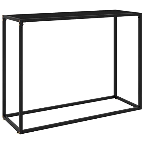 vidaXL Konsolentisch Konsole Beistelltisch Flurtisch Sideboard Frisiertisch Wandtisch Schminktisch Ablagetisch Schwarz 100x35x75cm Hartglas vidaXL Konsolentisch Konsole Beistelltisch Flurtisch Sideboard Frisiertisch Wandtisch Schminktisch Ablagetisch Schwarz 100x35x75cm Hartglas von vidaXL