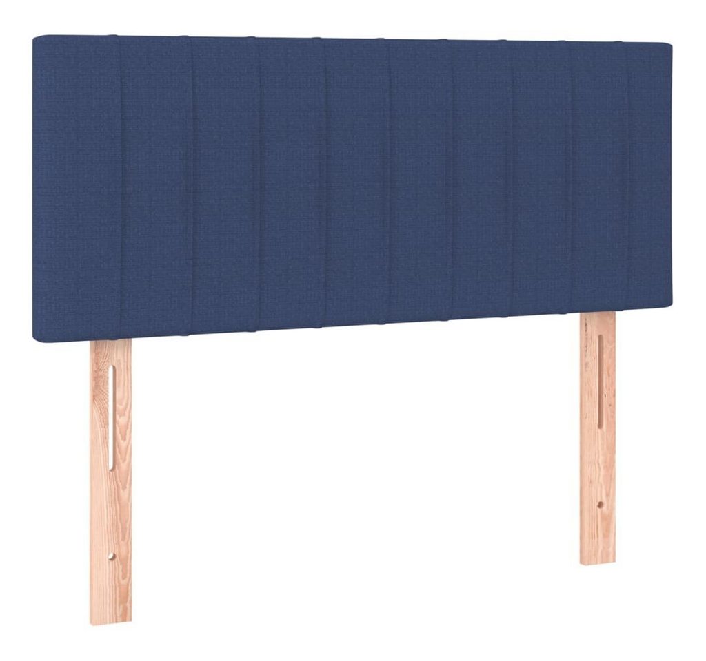 vidaXL Kopfteil Kopfteil Blau 80x5x78/88 cm Stoff, (1 St) von vidaXL