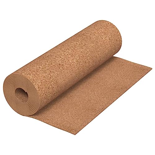 vidaXL Korkrolle Trittschalldämmung Rollenkork Korkplatten Rollkork Korkdämmung Kork Dämmunterlage Wandplatte Wandkork 100x500cm 8mm vidaXL Korkrolle Trittschalldämmung Rollenkork Korkplatten Rollkork Korkdämmung Kork Dämmunterlage Wandplatte Wandkork 100x500cm 8mm von vidaXL