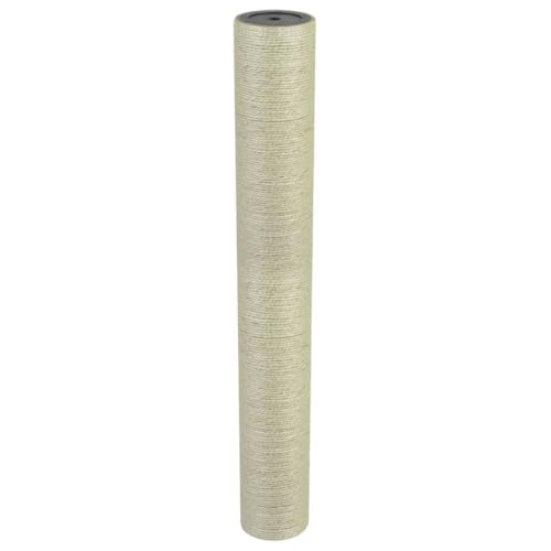 vidaXL Kratzsäule 8x60cm 8mm Beige Sisalstamm Kratzstamm Katzen Kratzbaum vidaXL Kratzsäule 8x60cm 8mm Beige Sisalstamm Kratzstamm Katzen Kratzbaum von vidaXL