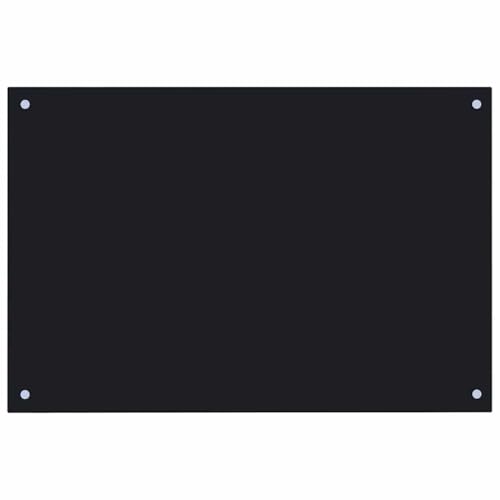 vidaXL Küchenrückwand Spritzschutz Fliesenspiegel Glasplatte Rückwand Herdspritzschutz Wandschutz Herd Küche Schwarz 90x50cm Hartglas vidaXL Küchenrückwand Spritzschutz Fliesenspiegel Glasplatte Rückwand Herdspritzschutz Wandschutz Herd Küche Schwarz 90x50cm Hartglas von vidaXL
