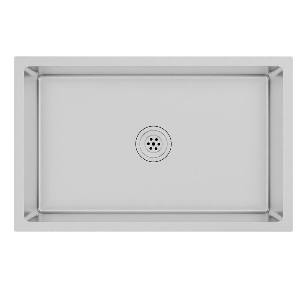 vidaXL Küchenspüle Spüle Spülbecken Einbauspüle Küchenspüle Edelstahl Spüle 70x44cm, 70/44 cm vidaXL Küchenspüle Spüle Spülbecken Einbauspüle Küchenspüle Edelstahl Spüle 70x44cm, 70/44 cm von vidaXL