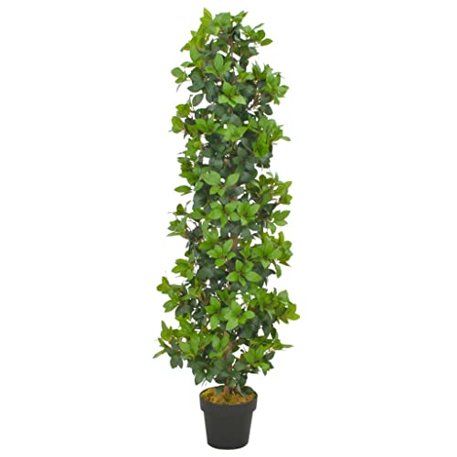 vidaXL Künstliche Pflanze Lorbeerbaum mit Topf Kunstpflanze Dekopflanze Zimmerpflanze Topfpflanze Büropflanze Grünpflanze Kunstbaum Grün 150cm vidaXL Künstliche Pflanze Lorbeerbaum mit Topf Kunstpflanze Dekopflanze Zimmerpflanze Topfpflanze Büropflanze Grünpflanze Kunstbaum Grün 150cm von vidaXL