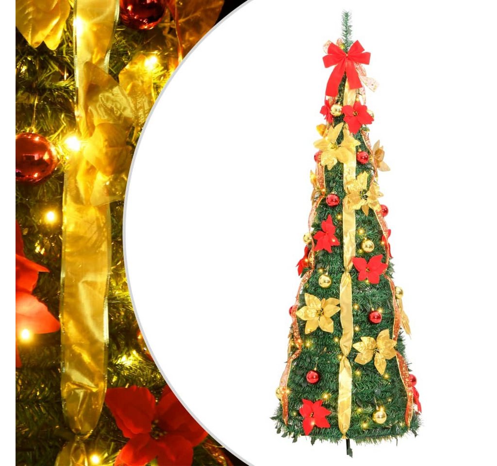 vidaXL Künstlicher Weihnachtsbaum, Pop-Up-Weihnachtsbaum Künstlich 50 LEDs Grün 120 cm vidaXL Künstlicher Weihnachtsbaum, Pop-Up-Weihnachtsbaum Künstlich 50 LEDs Grün 120 cm von vidaXL