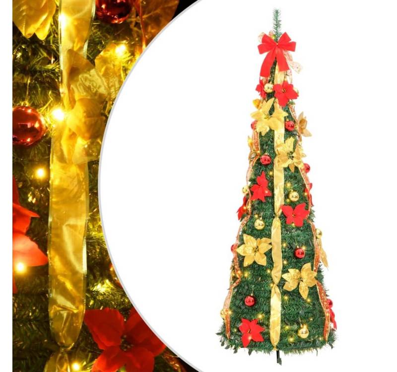 vidaXL Künstlicher Weihnachtsbaum, Pop-Up-Weihnachtsbaum Künstlich 50 LEDs Grün 120 cm vidaXL Künstlicher Weihnachtsbaum, Pop-Up-Weihnachtsbaum Künstlich 50 LEDs Grün 120 cm von vidaXL