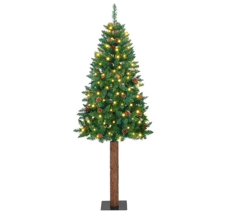 vidaXL Künstlicher Weihnachtsbaum Schlanker Weihnachtsbaum mit 300 LEDs mit Ständer Grün 180 cm vidaXL Künstlicher Weihnachtsbaum Schlanker Weihnachtsbaum mit 300 LEDs mit Ständer Grün 180 cm von vidaXL