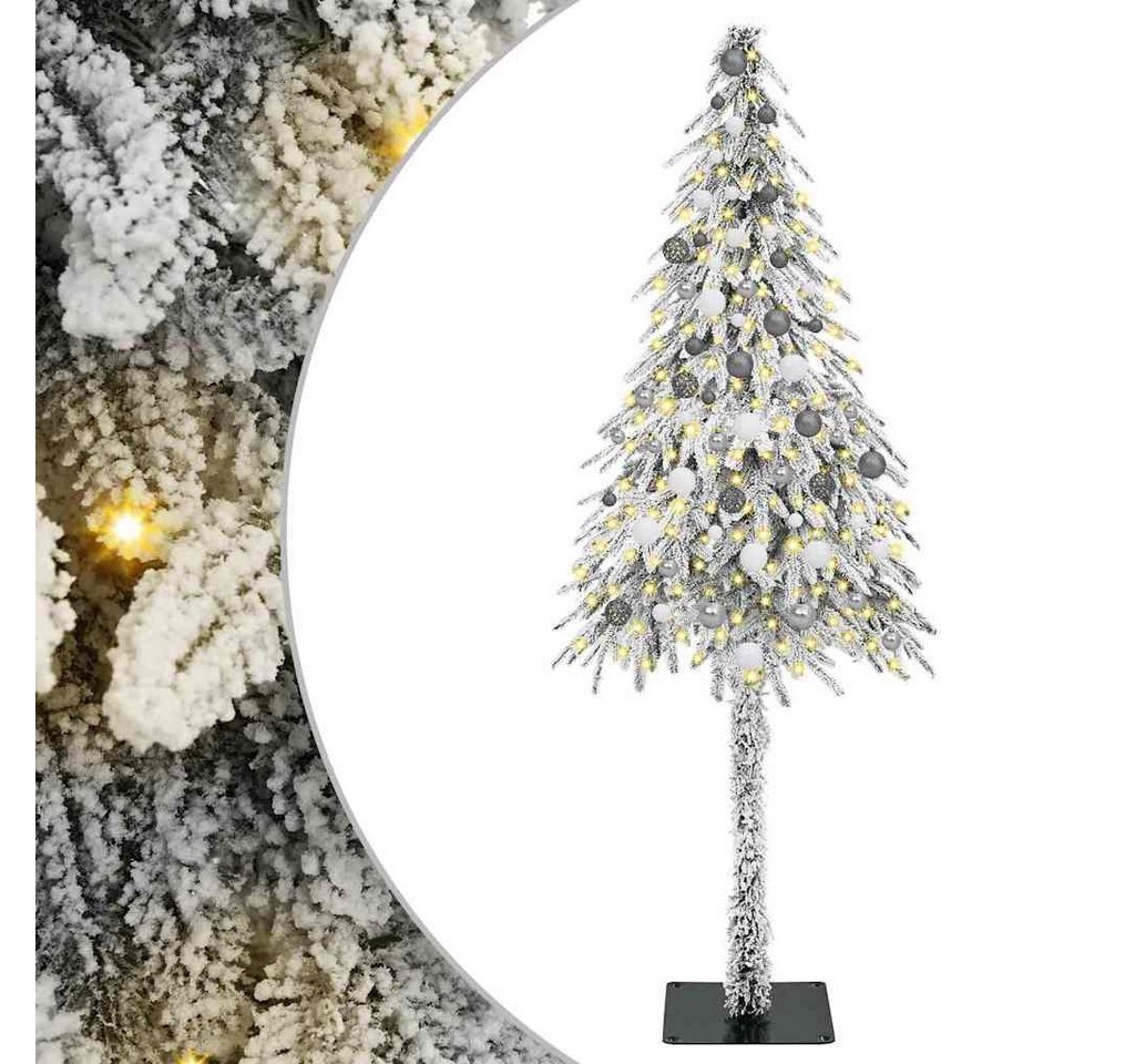 vidaXL Künstlicher Weihnachtsbaum Weihnachtsbaum mit 300 LEDs Weiß 210 cm PE und Stahl vidaXL Künstlicher Weihnachtsbaum Weihnachtsbaum mit 300 LEDs Weiß 210 cm PE und Stahl von vidaXL