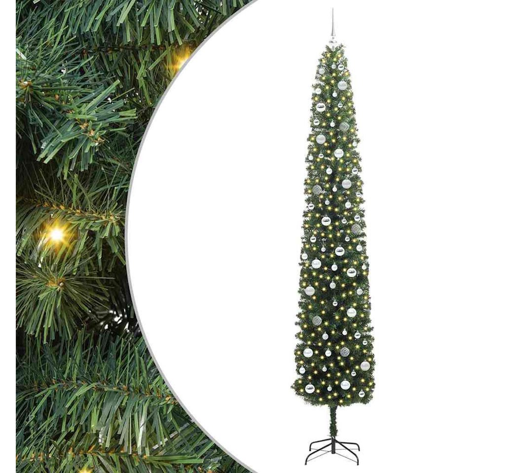 vidaXL LED Baum Künstlicher Weihnachtsbaum mit 300 LEDs mit Ständer Grün 270 cm vidaXL LED Baum Künstlicher Weihnachtsbaum mit 300 LEDs mit Ständer Grün 270 cm von vidaXL