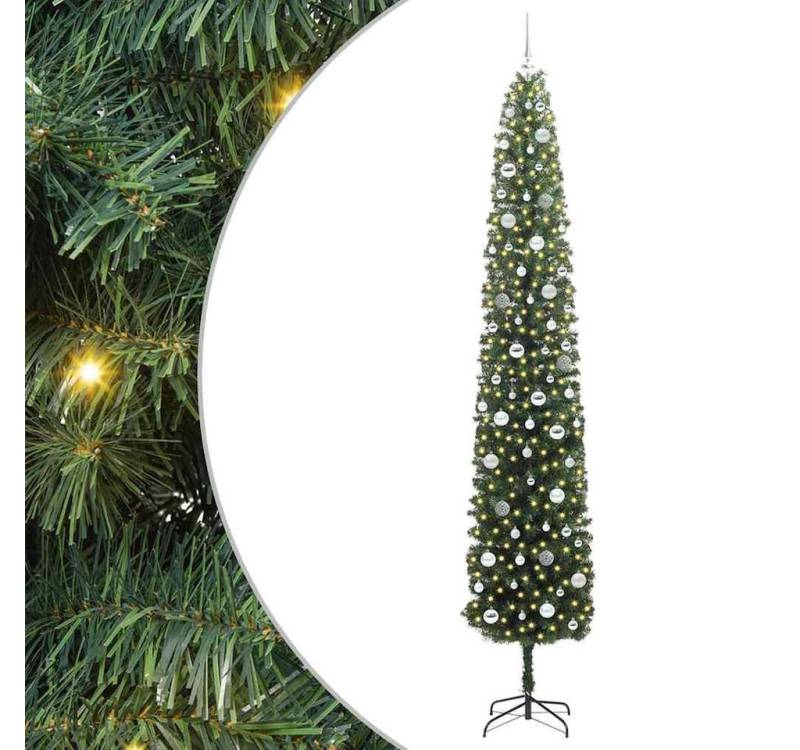 vidaXL LED Baum Künstlicher Weihnachtsbaum mit 300 LEDs mit Ständer Grün 270 cm vidaXL LED Baum Künstlicher Weihnachtsbaum mit 300 LEDs mit Ständer Grün 270 cm von vidaXL