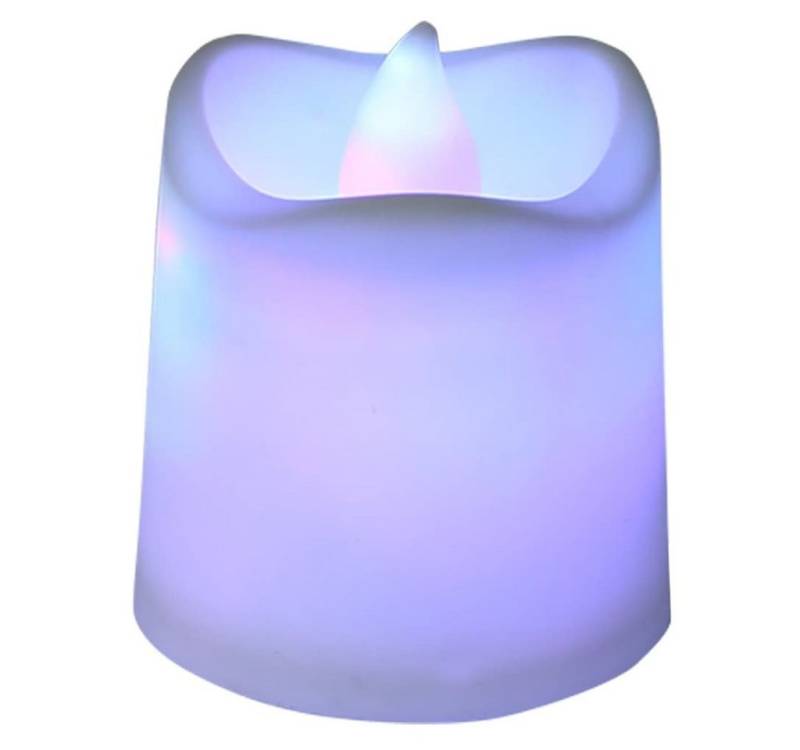 vidaXL LED-Kerze LED-Teelichter 12 Stk. Flammenlos Elektrisch Bunt (12-tlg) von vidaXL