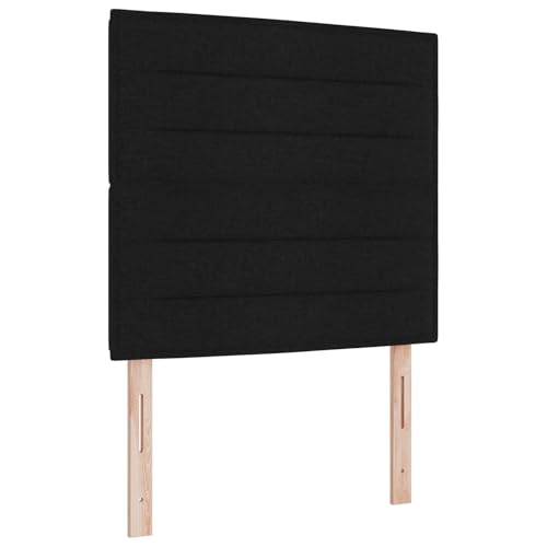 vidaXL LED Kopfteil Linien-Design Schwarz 90 cm Stoff vidaXL LED Kopfteil Linien-Design Schwarz 90 cm Stoff von vidaXL