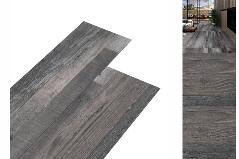 vidaXL Laminat PVC-Laminat-Dielen 5,02 m² 2 mm Selbstklebend Industriell Holz Vinylbo von vidaXL