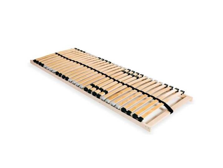vidaXL Lattenrost Lattenrost mit 28 Latten 7 Zonen 90 x 200 cm Bettrahmen Rost Bettrost, braun von vidaXL