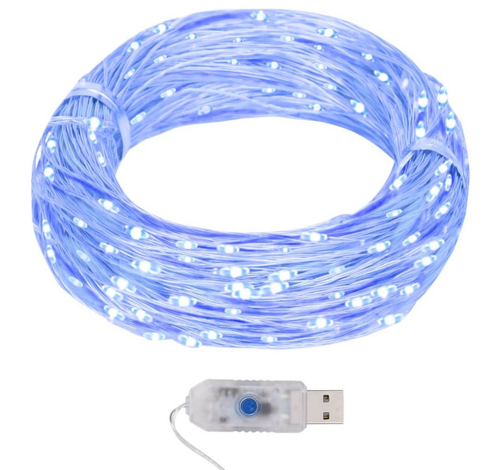 vidaXL Lichterkette LED-Lichterdraht 40 m 400 LED Blau 8 Funktionen Außenbereich vidaXL Lichterkette LED-Lichterdraht 40 m 400 LED Blau 8 Funktionen Außenbereich von vidaXL