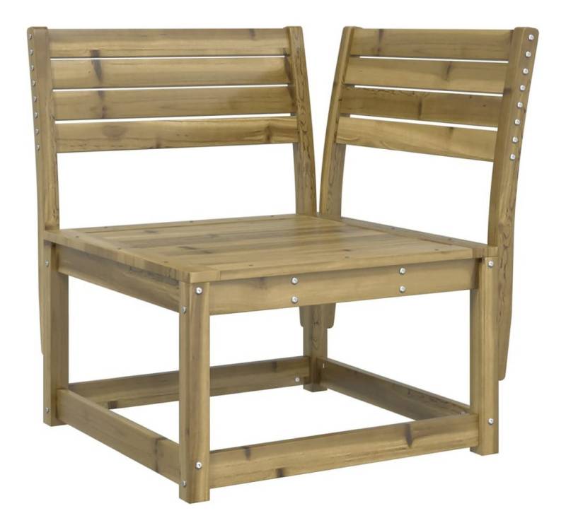 vidaXL Loungesofa Garten-Ecksofa 73x73x78 cm Kiefernholz Imprägniert von vidaXL
