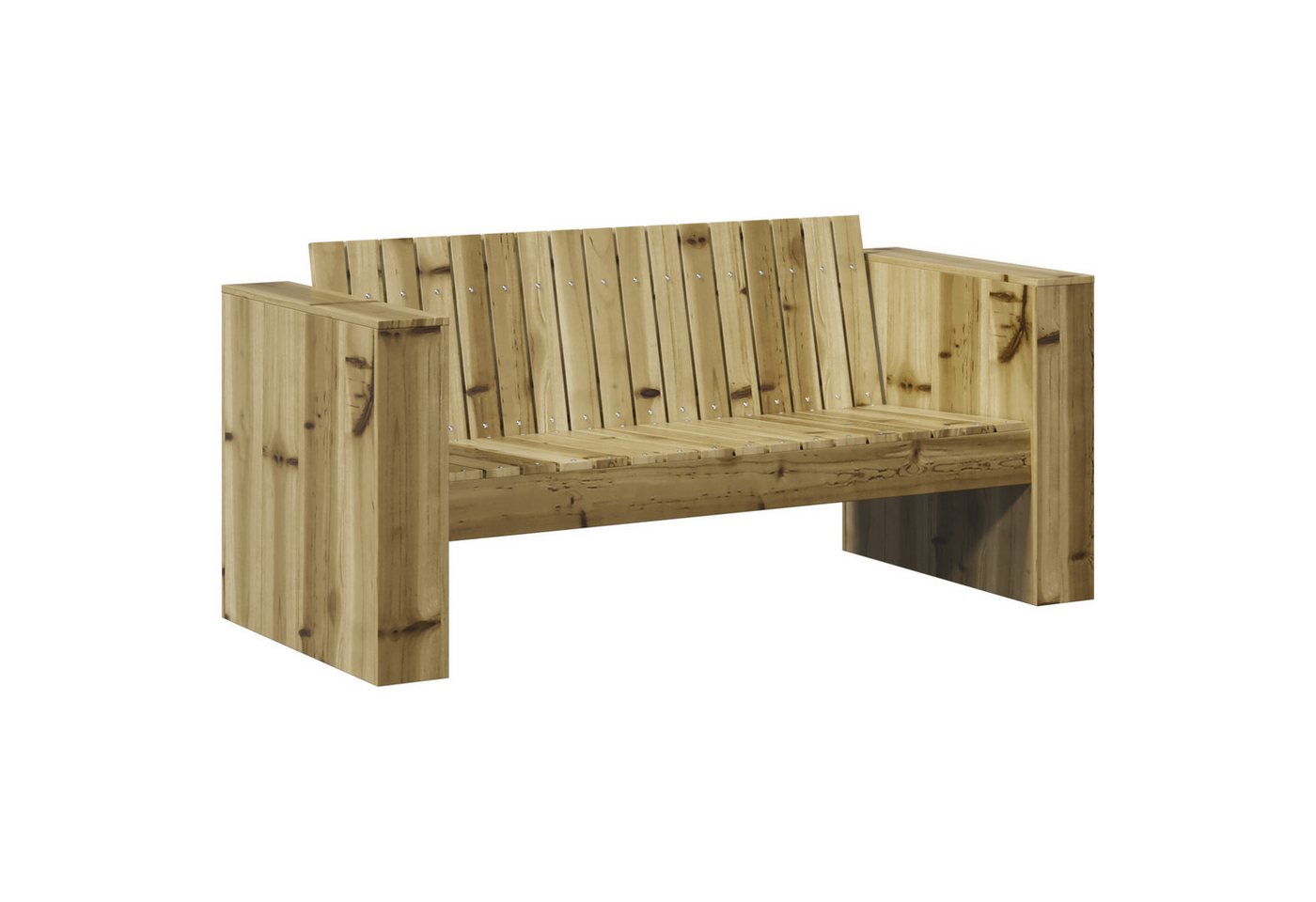 vidaXL Loungesofa Garten Sofa 2-Sitzer 134x60x62 cm Behandeltes Kiefernholz, 1 Teile vidaXL Loungesofa Garten Sofa 2-Sitzer 134x60x62 cm Behandeltes Kiefernholz, 1 Teile von vidaXL