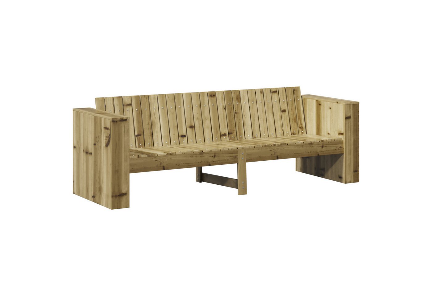vidaXL Loungesofa Garten-Sofa 3-Sitzer 185.5x60x62 cm Imprägniertes Kiefernholz, 1 Teile vidaXL Loungesofa Garten-Sofa 3-Sitzer 185.5x60x62 cm Imprägniertes Kiefernholz, 1 Teile von vidaXL