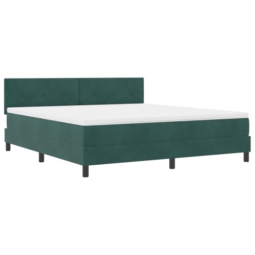 vidaXL Luxus-Samt-Taschenfederkernmatratze 180X200 cm mit abnehmbarem Reißverschlussbezug Qualitäts-Schaumfüllung Mittelharte Unterstützung Ideal zum bequemen Schlafen Bett Komfort Topper Schoner vidaXL Luxus-Samt-Taschenfederkernmatratze 180X200 cm mit abnehmbarem Reißverschlussbezug Qualitäts-Schaumfüllung Mittelharte Unterstützung Ideal zum bequemen Schlafen Bett Komfort Topper Schoner von vidaXL