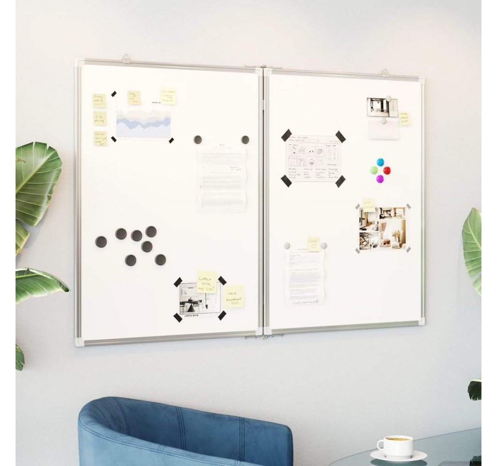 vidaXL Magnettafel, Magnetisches Whiteboard Klappbar 120x80x1,7 cm Aluminium vidaXL Magnettafel, Magnetisches Whiteboard Klappbar 120x80x1,7 cm Aluminium von vidaXL