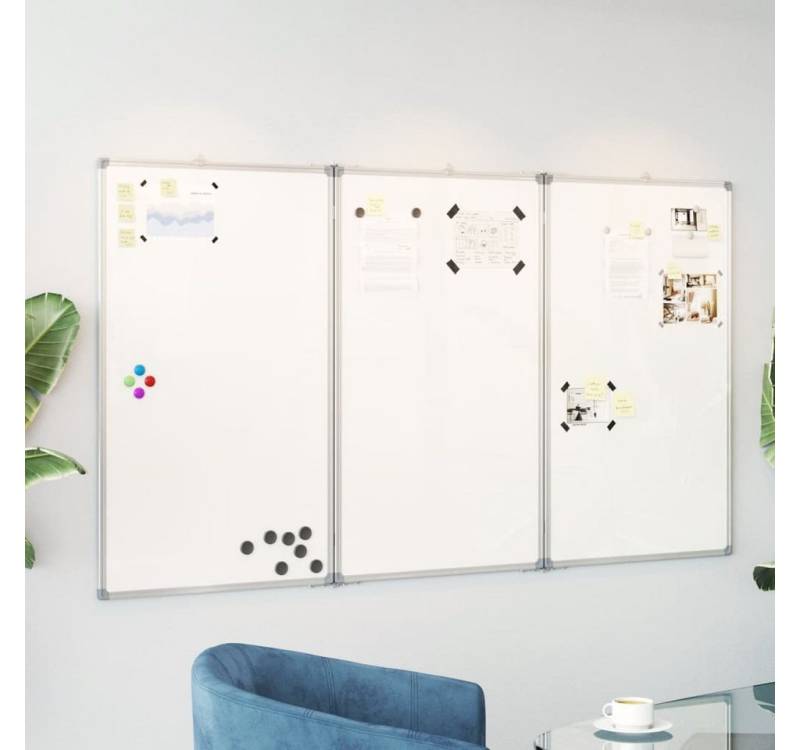 vidaXL Magnettafel, Magnetisches Whiteboard Klappbar 150x80x1,7 cm Aluminium vidaXL Magnettafel, Magnetisches Whiteboard Klappbar 150x80x1,7 cm Aluminium von vidaXL