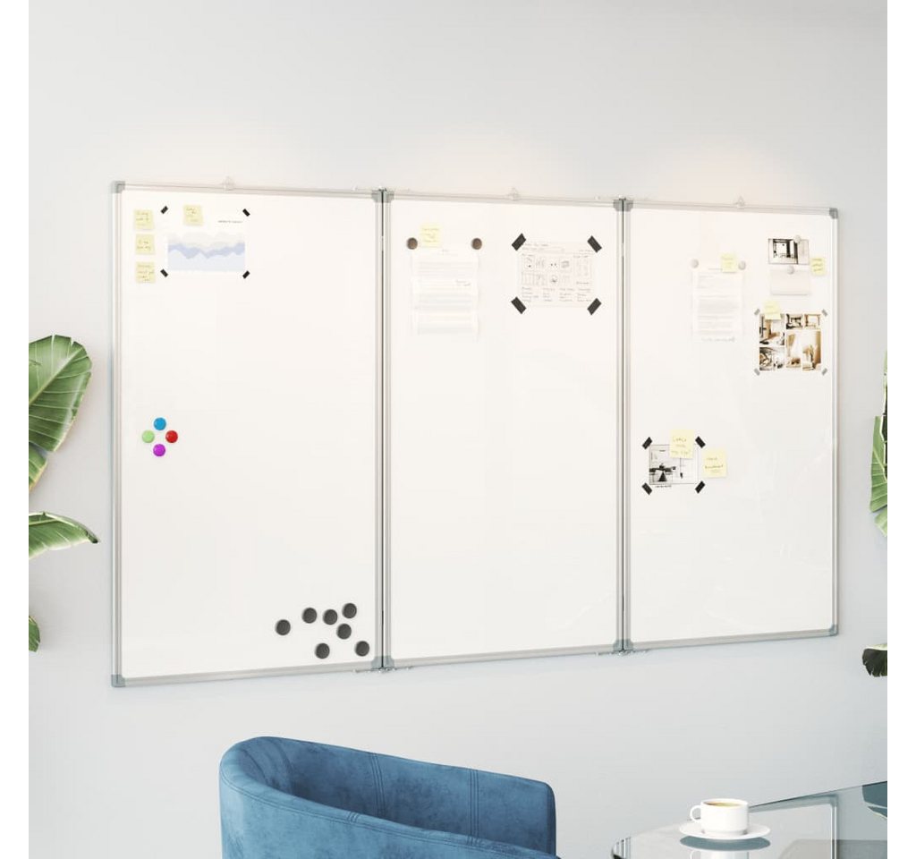 vidaXL Magnettafel, Magnetisches Whiteboard Klappbar 180x80x1,7 cm Aluminium vidaXL Magnettafel, Magnetisches Whiteboard Klappbar 180x80x1,7 cm Aluminium von vidaXL