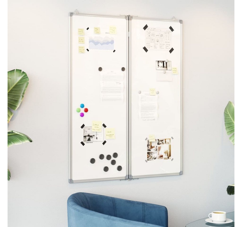vidaXL Magnettafel, Magnetisches Whiteboard Klappbar 80x100x1,7 cm Aluminium vidaXL Magnettafel, Magnetisches Whiteboard Klappbar 80x100x1,7 cm Aluminium von vidaXL