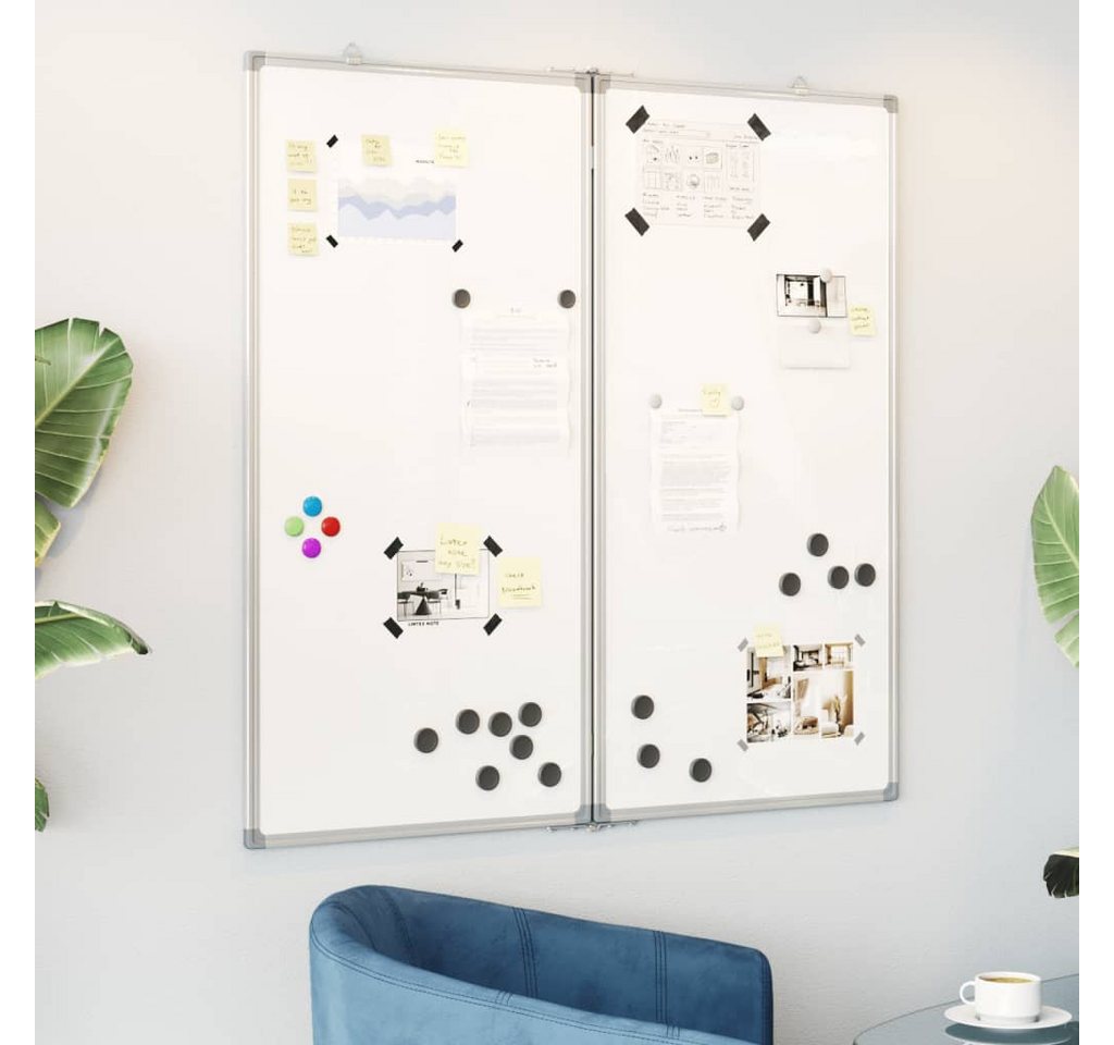 vidaXL Magnettafel, Magnetisches Whiteboard Klappbar 80x80x1,7 cm Aluminium vidaXL Magnettafel, Magnetisches Whiteboard Klappbar 80x80x1,7 cm Aluminium von vidaXL