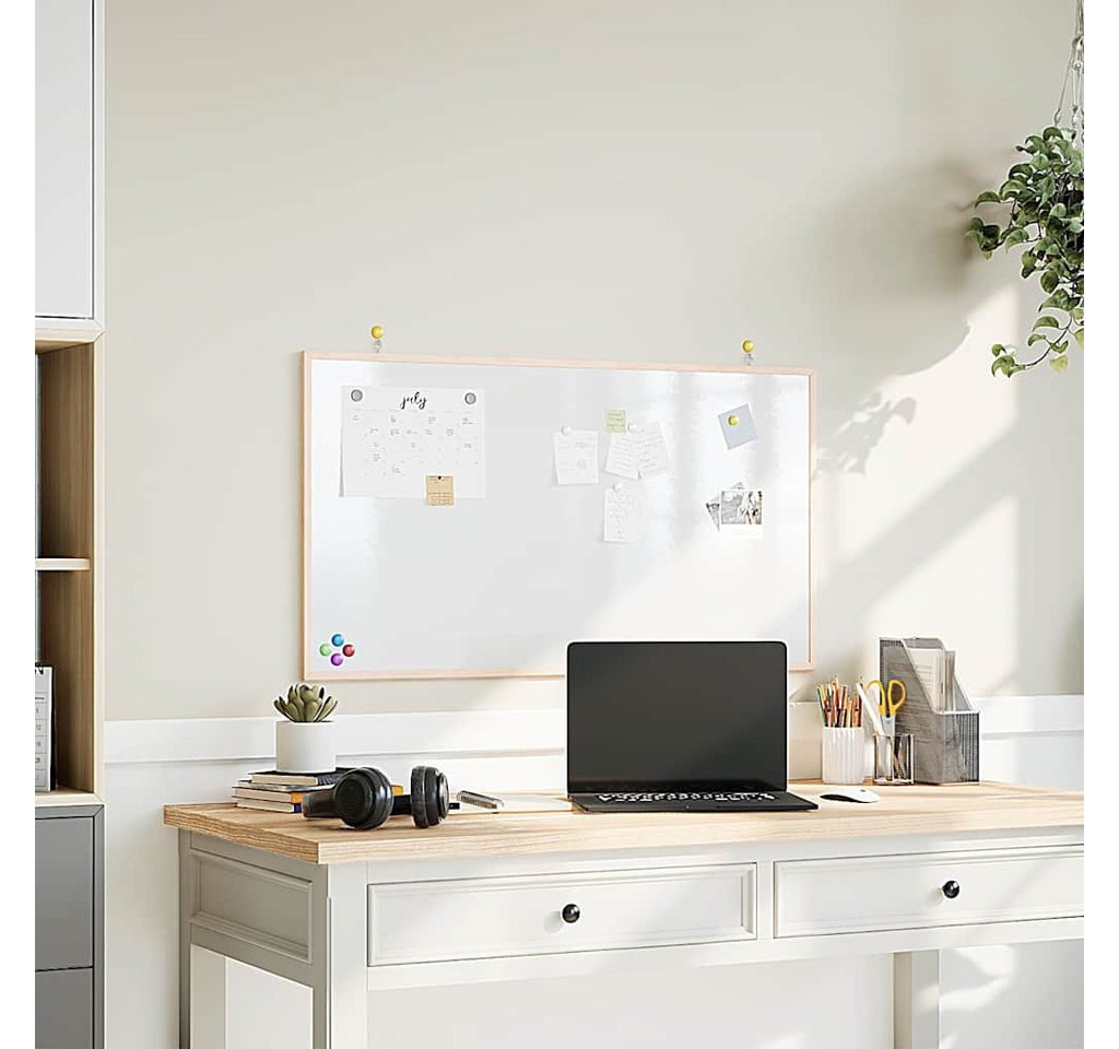 vidaXL Magnettafel, Magnetisches Whiteboard mit massivem Kiefernholzrahmen 100x55cm vidaXL Magnettafel, Magnetisches Whiteboard mit massivem Kiefernholzrahmen 100x55cm von vidaXL