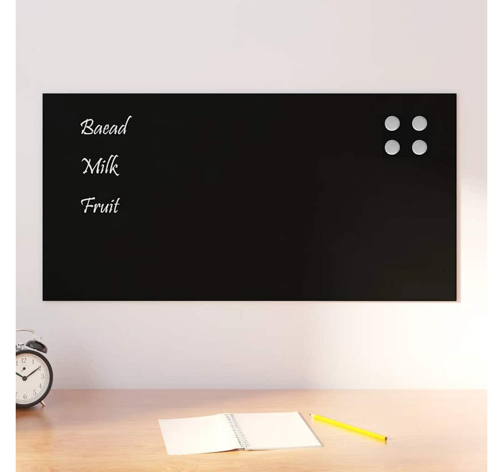 vidaXL Magnettafel, Magnettafel Wandmontage Schwarz 80x40 cm Hartglas vidaXL Magnettafel, Magnettafel Wandmontage Schwarz 80x40 cm Hartglas von vidaXL