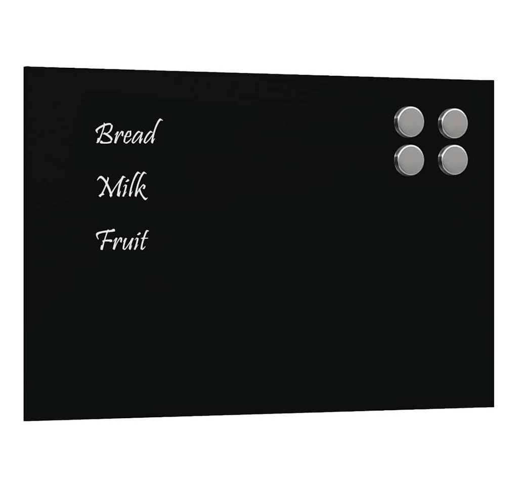 vidaXL Magnettafel Magnettafel Wandmontage Schwarz 40x30 cm Hartglas vidaXL Magnettafel Magnettafel Wandmontage Schwarz 40x30 cm Hartglas von vidaXL