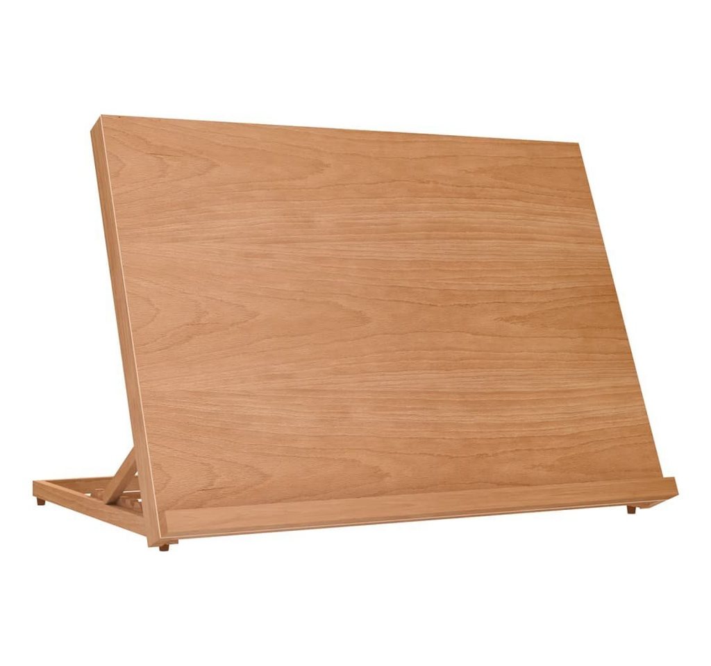 vidaXL Magnettafel Tischstaffelei 65x48x7 cm Massivholz Buche von vidaXL